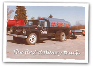 Our first delivery-truck