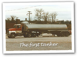 Our first tanker